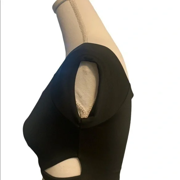 Zara White and Black Collection Cropped Top - Picture 2 of 8